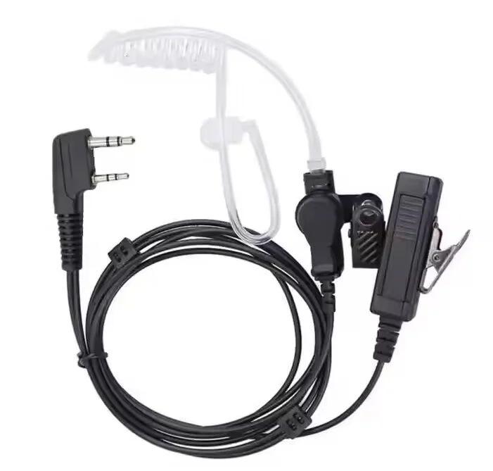 Elden Mikrofonlu Akustik Telsiz Kulaklığı – K Tipi Uyumlu