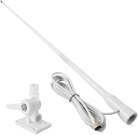 Marin Anten VHF 156–163 MHz – Fiberglass Tekne Anteni