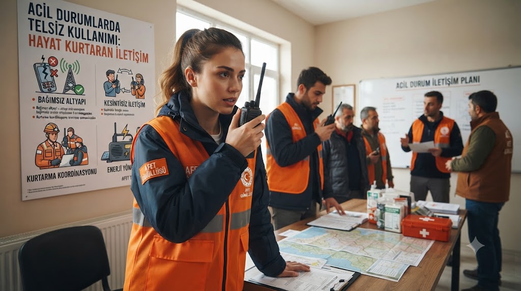 Acil Durumlarda Telsiz Kullanımı - Hayat Kurtaran İletişim