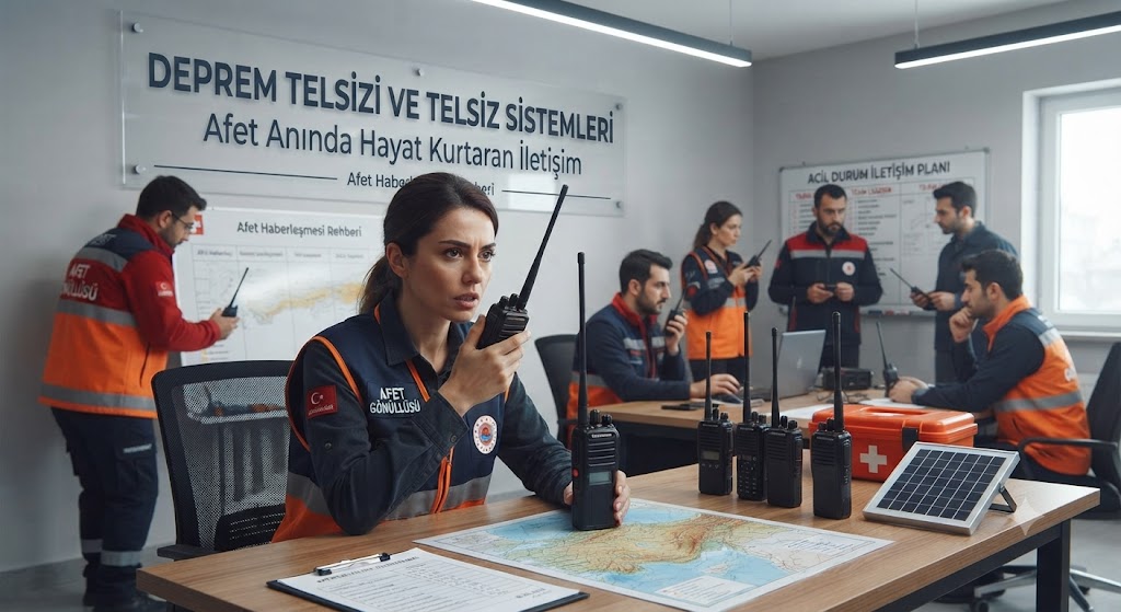 Deprem Telsizi ve Telsiz Sistemleri - Afet Anında Hayat Kurtaran İletişim