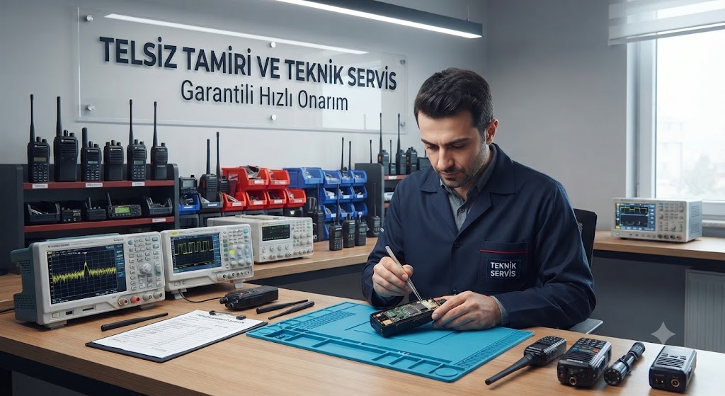 Telsiz Tamiri ve Teknik Servis | Garantili Hızlı Onarım