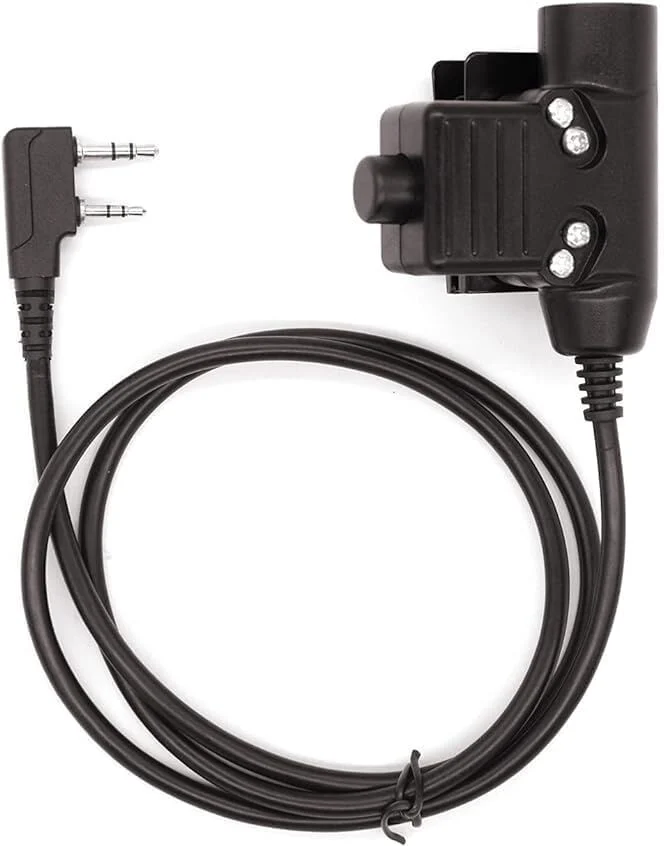 Z-TAC PTT Adaptör Z-TAC PTT -Push-to-Talk – Baofeng Uyumlu, Kenwood 2-Pin K-Plug