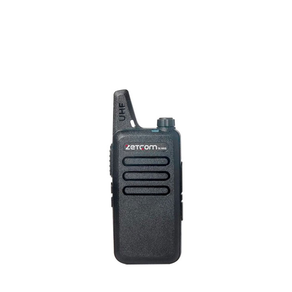 Zetcom N446 Kriptolu Lisanssız PMR 446 El Telsizi (USB Şarjlı, IP54)